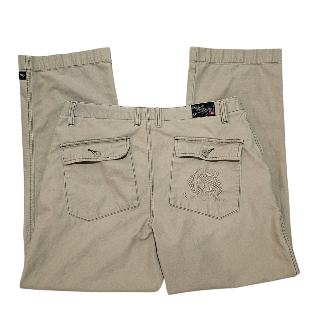 Y2k Quiksilver Tan Pants